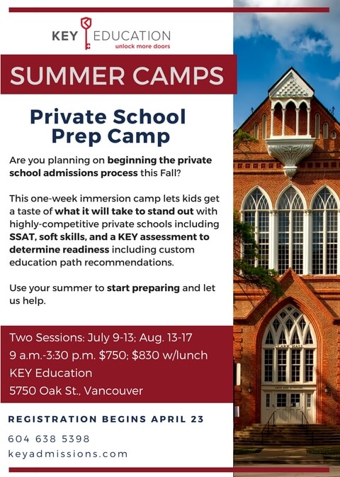 Private School Prep Camp
